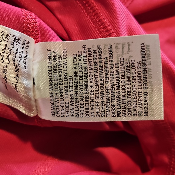 Ideology Hot Pink Racerback  Dress Size 3X - Picture 14 of 14